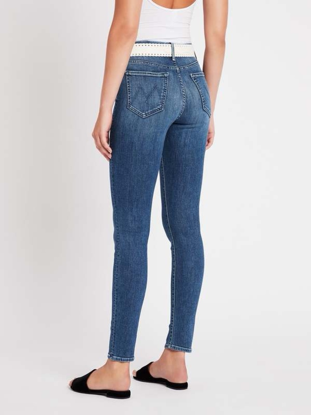 MOTHER The Looker Jeans-Groovin Wash